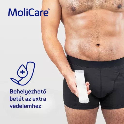 MoliCare mosható férfi alsónemű M + 5 betét