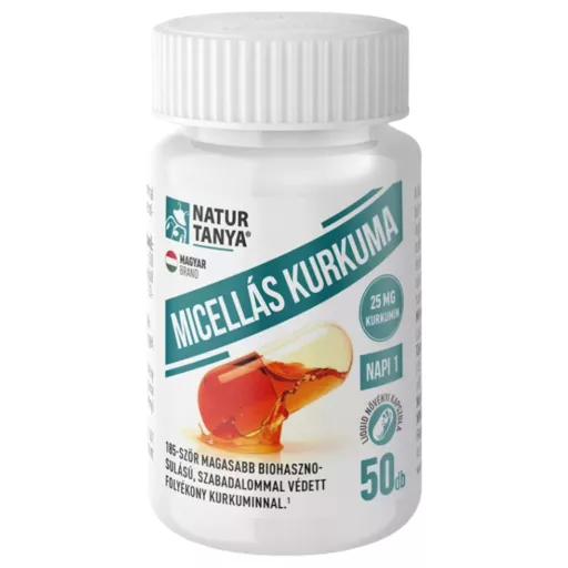 Natur Tanya Micellás kurkuma kapszula 50 db