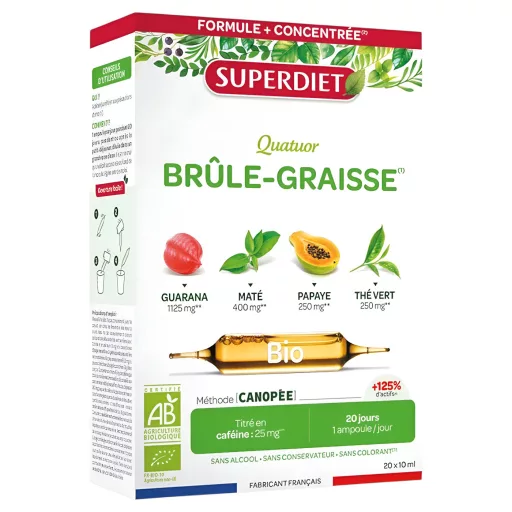 SUPERDIET Bio Brule-graisse zsírégető ivóampulla 20x10 ml