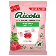   Ricola cukormentes gyógynövényes cukorka - málna-citromfű 75 g