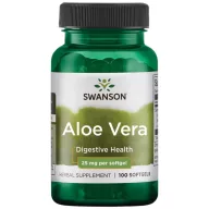 SWANSON Aloe Vera 25 mg lágyzselatin kapszula 100 db