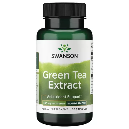 SWANSON Zöld tea kivonat 500 mg kapszula 60 db