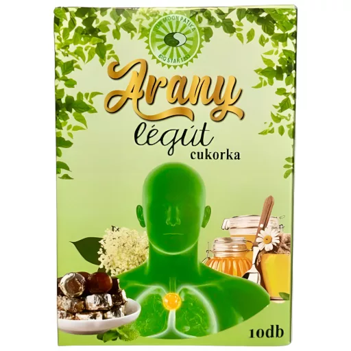 Arany Légút torokcukorka 10 db