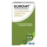 Eurovit D-Vitamin 4000 NE lágy kapszula 60 db
