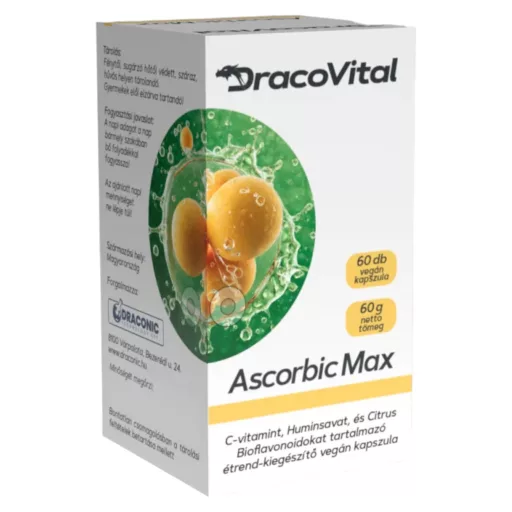 DracoVital Ascorbic Max C kapszula 60 db
