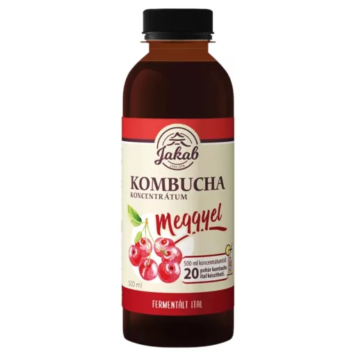 Jakab kombucha koncentrátum meggyel 500 ml