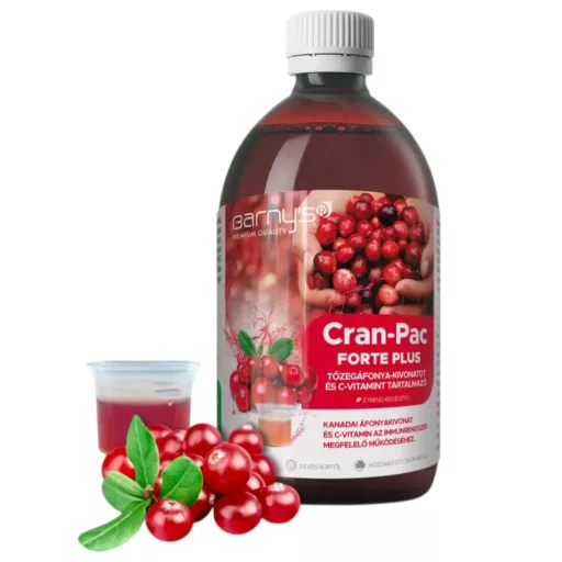 Barny's Cran-Pac Forte Plus Tőzegáfonya kivonat + C-vitamin 500 ml