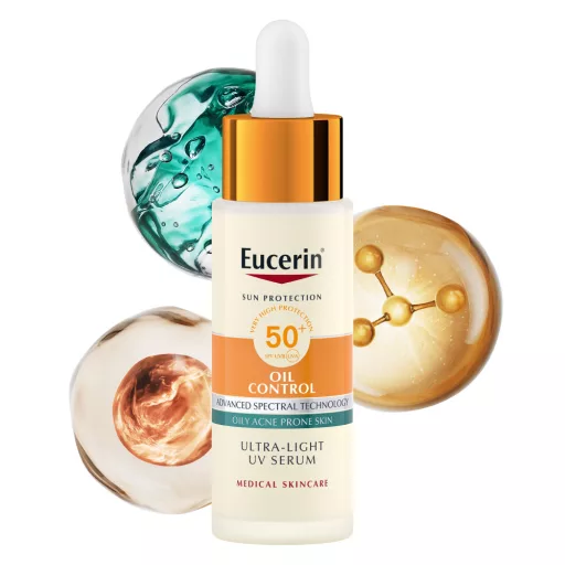 Eucerin Sun Oil Control SPF50+ nappali fényvédő szérum 30 ml