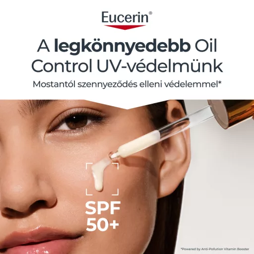 Eucerin Sun Oil Control SPF50+ nappali fényvédő szérum 30 ml