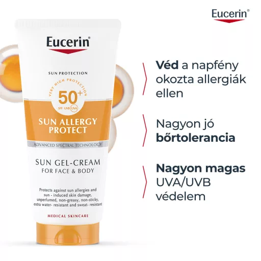 Eucerin Sun Allergy Protect SPF50+ krém-gél 200 ml