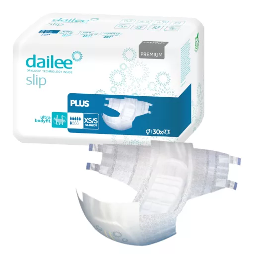 Dailee Slip Premium Plus felnőtt pelenka XS/S 1200 ml 30 db
