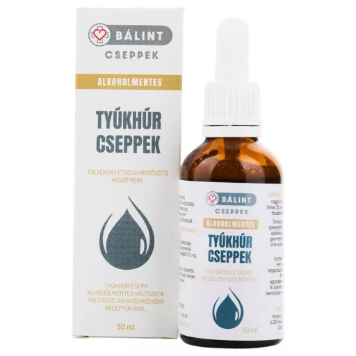 Bálint Cseppek Tyúkhúr alkoholmentes csepp articsókalevéllel 50 ml