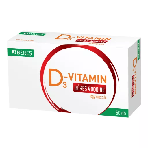Béres D3-vitamin 4000 NE tabletta 60 db