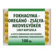   Dr. Chen Fokhagyma-Oregánó-Zsálya-Medvegyökér lágy kapszula 100 db