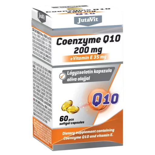 JutaVit Koenzim Q10 200mg lágy kapszula 60 db