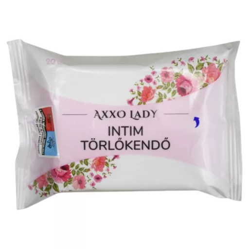 Axxo Lady intim törlőkendő 20 db