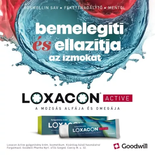 Goodwill Loxacon Active gyógynövény krém 100 ml
