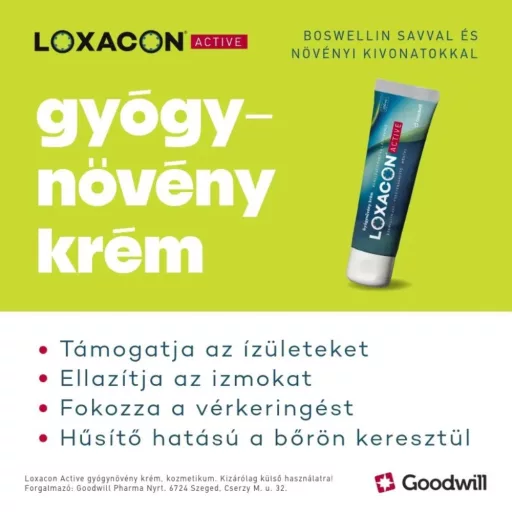 Goodwill Loxacon Active gyógynövény krém 100 ml