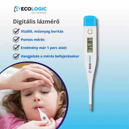 Vivamax EcoLogic digitális lázmérő 