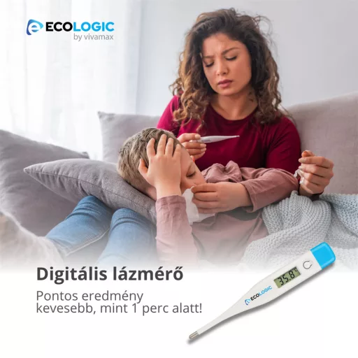 Vivamax EcoLogic digitális lázmérő 