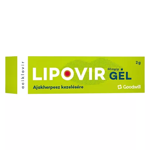 Lipovir 50 mg/g gél 2 g
