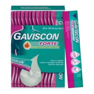  Gaviscon Forte szuszpenzió tasakban borsmenta ízű 24 x 10 ml