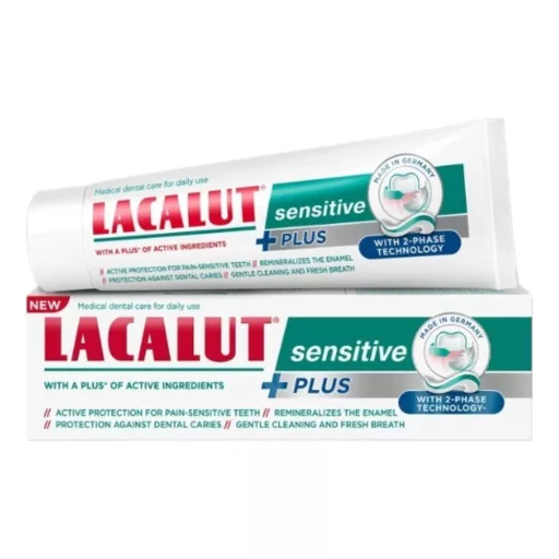 Lacalut Sensitive Plus fogkrém 75 ml