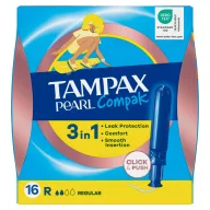 Tampax Compak Pearl Regular applikátoros tampon 16 db