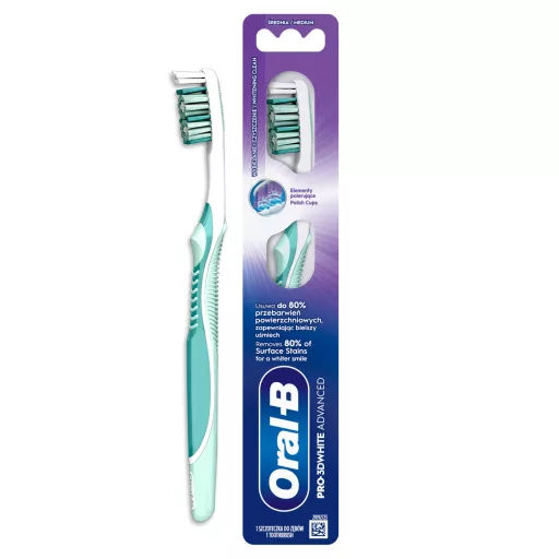 Oral-B Pro 3D White Advanced fogkefe medium soft