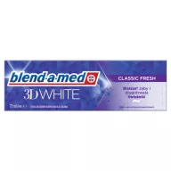 Blend-a-med 3D White Classic Fresh fogkrém 75 ml