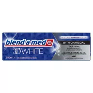Blend-a-med 3D White Charcoal fogkrém 75 ml