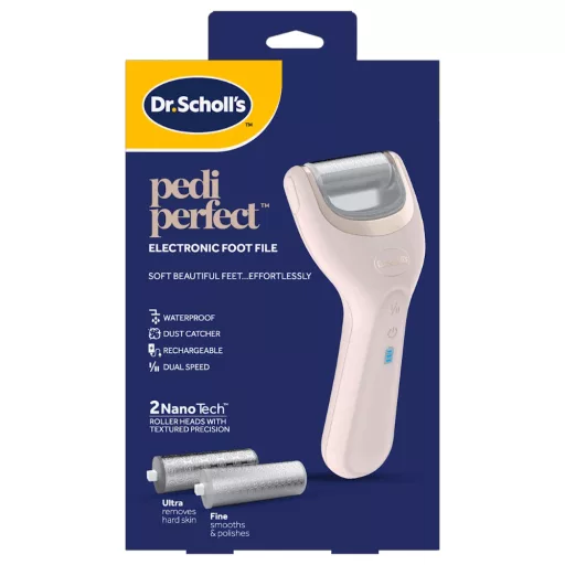 Scholl PediPerfect elektromos talpreszelő + pótfej