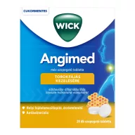 Wick Angimed méz szopogató tabletta 24 db
