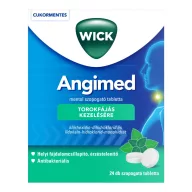 Wick Angimed mentol szopogató tabletta 24 db