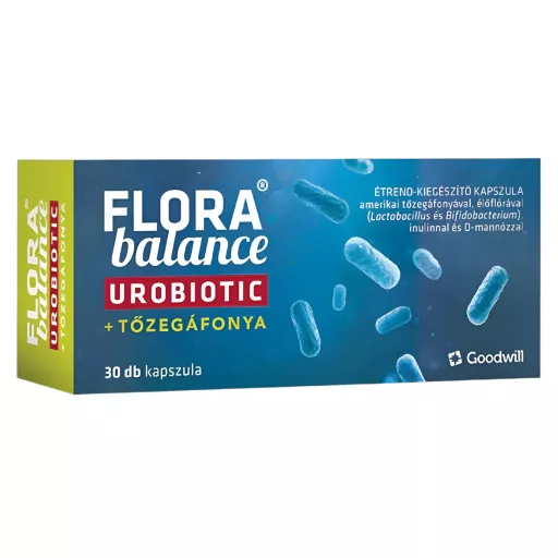 Florabalance Urobiotic + Tőzegáfonya kapszula 30 db