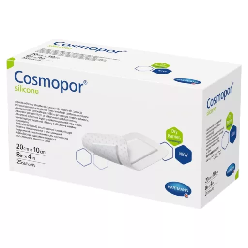 Cosmopor Silicone steril kötszer 20×10 cm 25 db