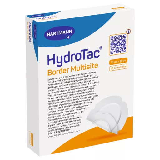 Hydrotac Border Multisite ovális kötszer 13×16 cm 10 db