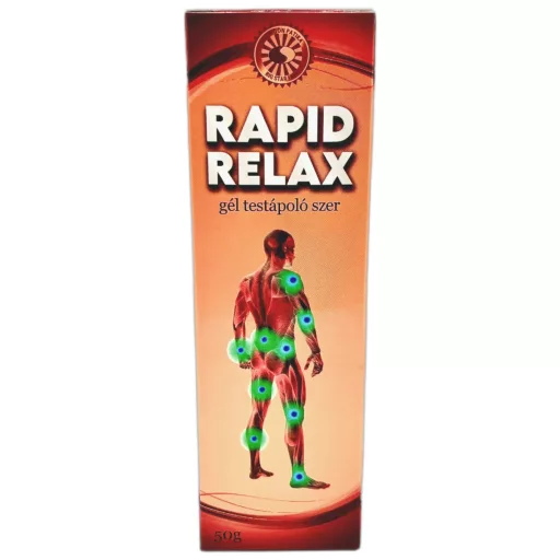 Sun Moon Rapid Relax izomlazító testápoló gél 50 g