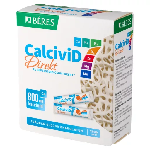 Béres CalciviD 7 Direkt granulátum 20 db