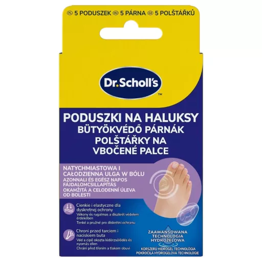 Dr. Scholl's hidrogél bütyökvédő párna 5 db