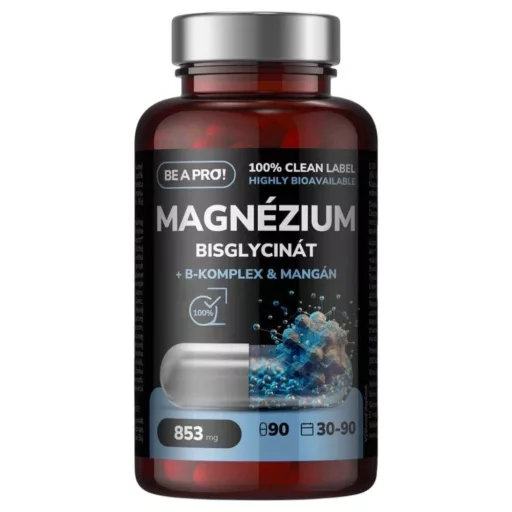 BE A PRO! Magnézium-biszglicinát + B-komplex & mangán 90 db