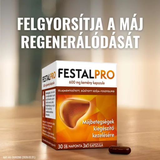 FestalPro 600 mg kemény kapszula 30 db