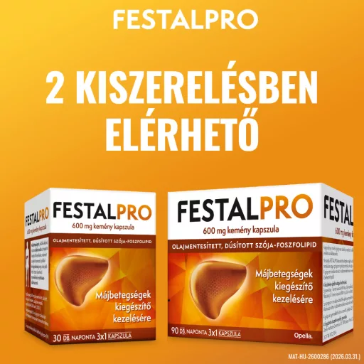 FestalPro 600 mg kemény kapszula 30 db