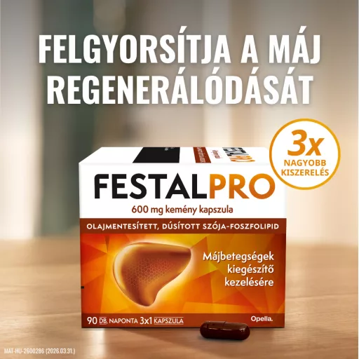 FestalPro 600 mg kemény kapszula 90 db