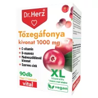 Dr. Herz Tőzegáfonya kivonat 1000 mg kapszula 90 db