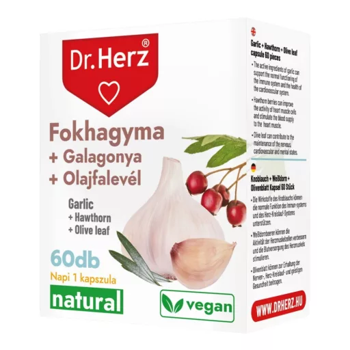 Dr. Herz Fokhagyma vegán kapszula 60 db