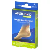 Master-Aid Foot Care Oval vízhólyagtapasz 6 db