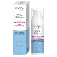   X-Epil Intimo White Balance intim fehérítő krém 50 ml                