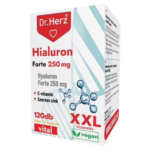 Dr. Herz Hialuron Forte 250 mg kapszula 120 db