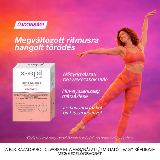 X-Epil Intimo Meno Balance hüvelykúp 10 db